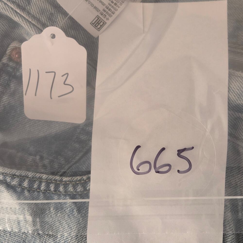 Levi's Women's Low Pro Straight Blue Jeans - Size 29 - Picture 5 of 5